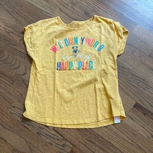 Woman’s Disney Yellow “Is My Happy Place”
Top Jersey Magic Kingdom Mickey Mouse